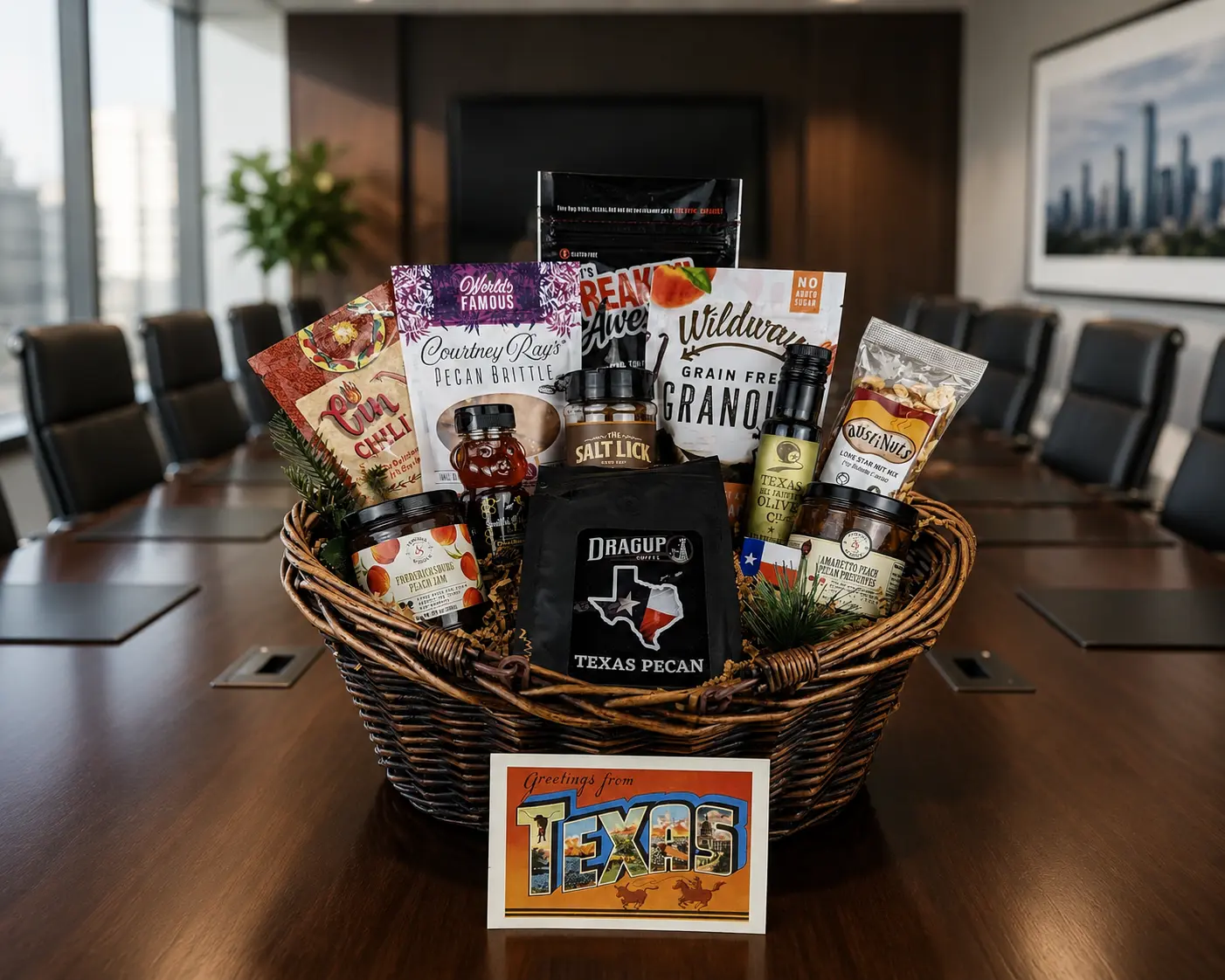 Events & Retreats corporate gift example